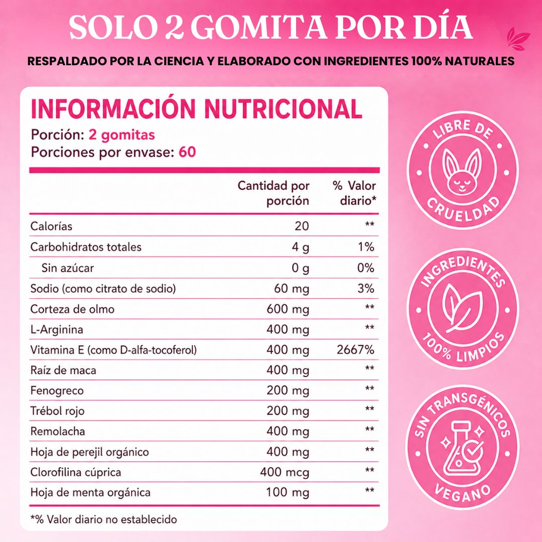 Gomas con Feromonas Sientete deseada y segura - 60 Gomas