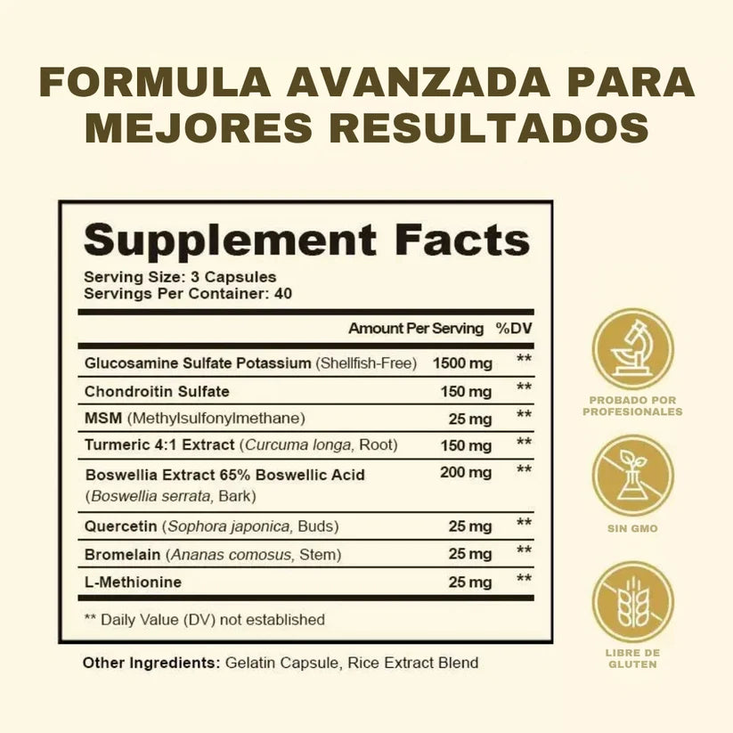 Funrich Resultados visibles para tus articulaciones en semanas