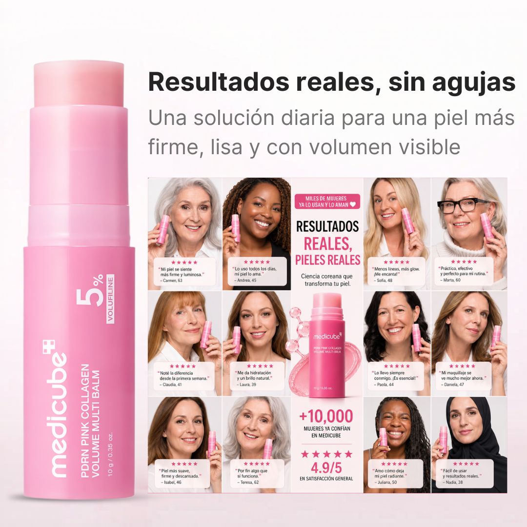 Balsamo Medicube suaviza líneas de expresión antiedad