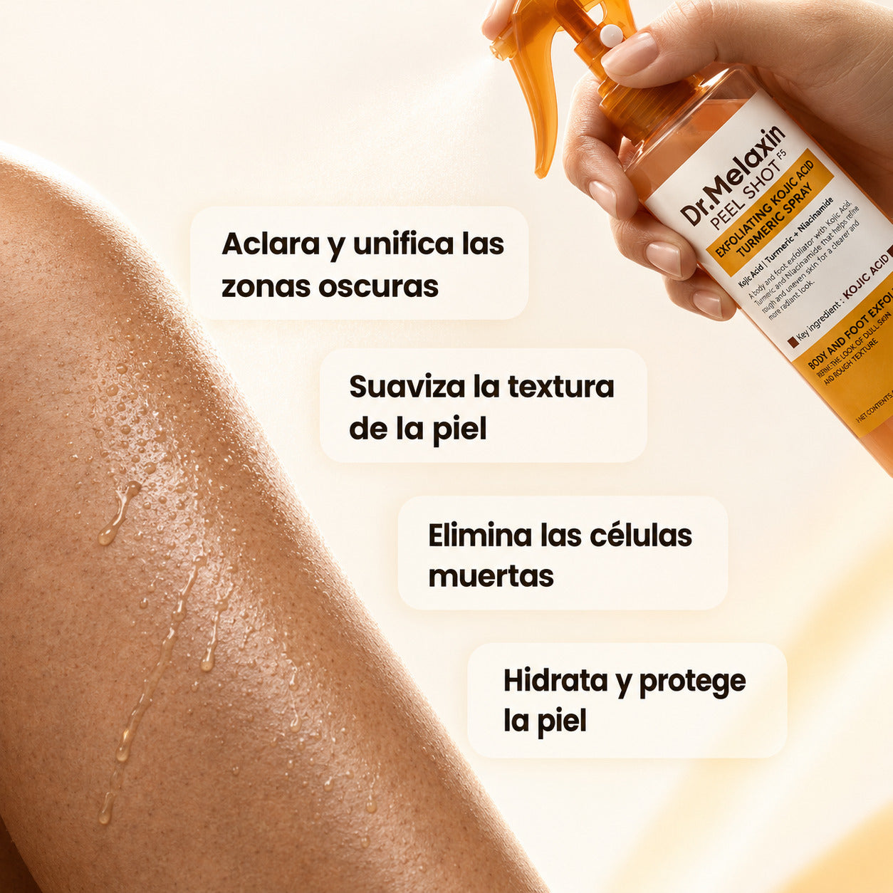 Peel Shot Exfoliante reduce manchas y texturas ásperas