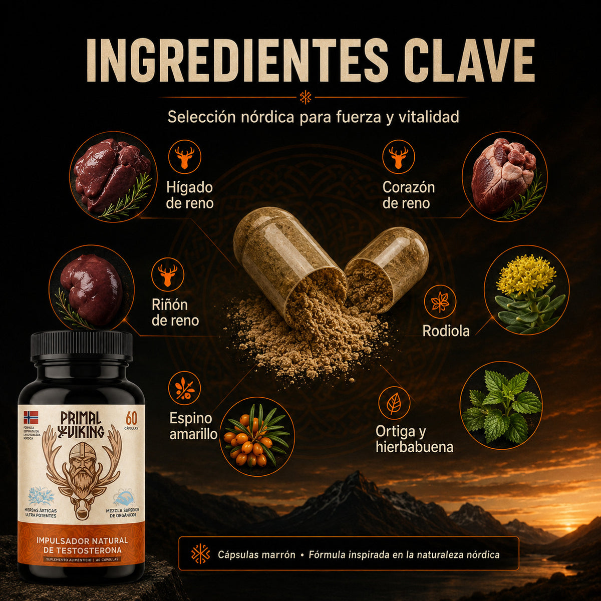 Primal Potencia la testosterona y aumenta el libido