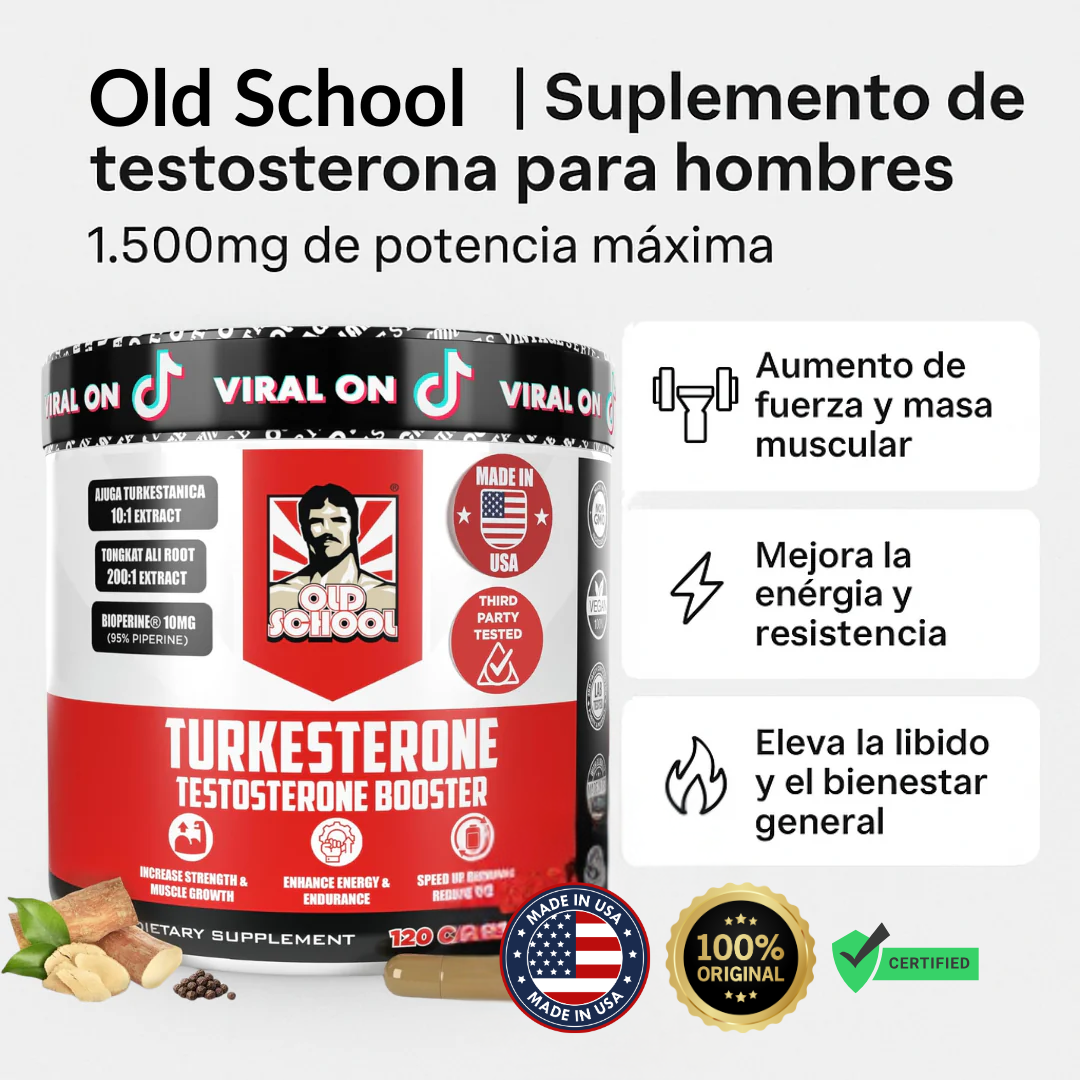 Turkesterona Recupera Tu Energía, Rendimiento y Confianza Dentro y Fuera del Gym