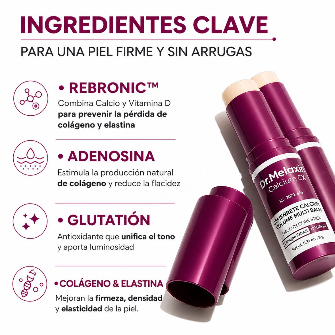 Dr.Melaxin antiarrugas piel firme, lisa y luminosa desde la primer aplicación