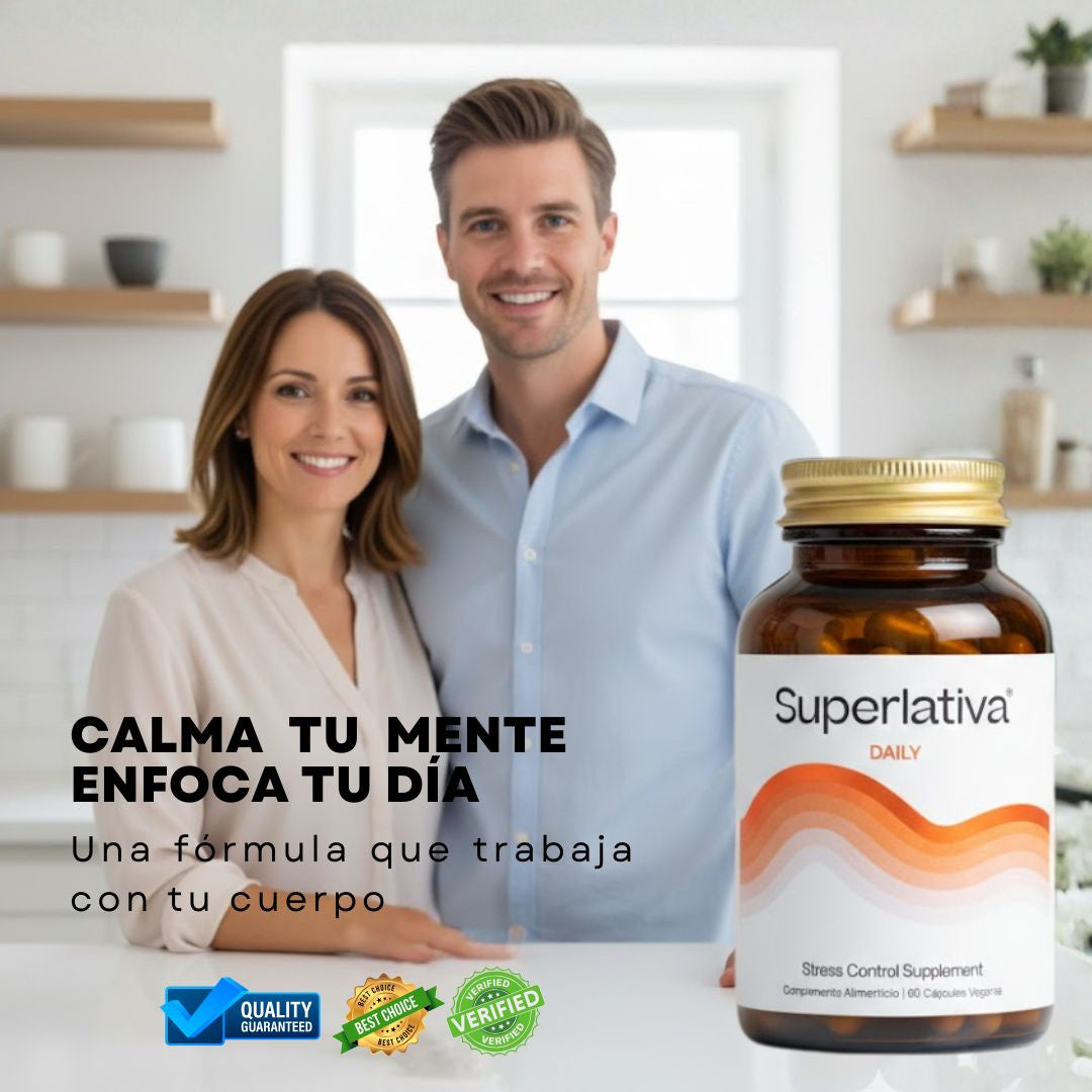 SuperDaily® Transforma tu estrés en energía para vivir al máximo