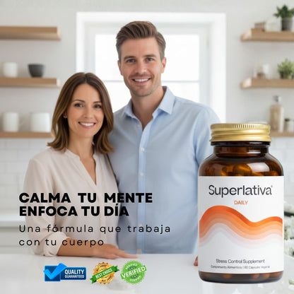 SuperDaily® Transforma tu estrés en energía para vivir al máximo