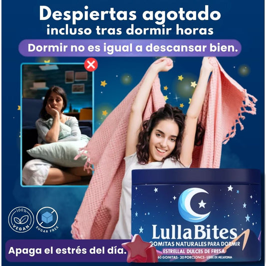 LullaBites™ Gomas - Recuperación real mientras duermes.