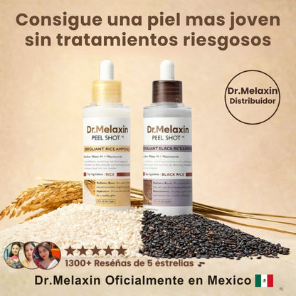 Peel Shot Exfoliación avanzada elimina puntos negros en la primer aplicación