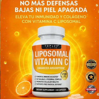 Vitamina C Defensas, Energía y Bienestar Diario con Alta Absorción
