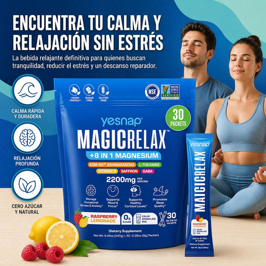 MagicRelax™  La Calma y el Descanso que Tu Rutina Estaba Necesitando