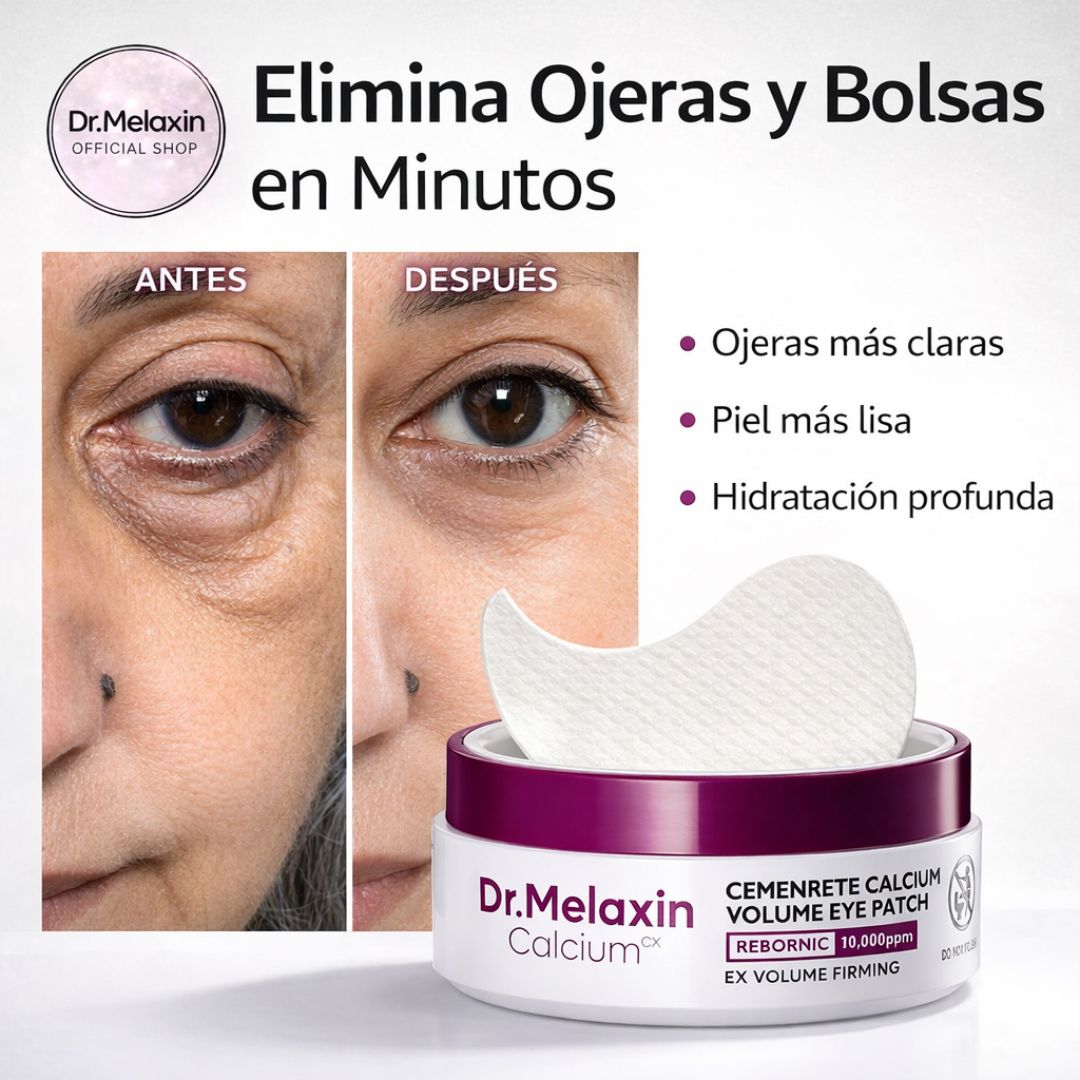 Parches de calcio Despídete de las Ojeras y Recupera una Mirada Más Fresca y Luminosa