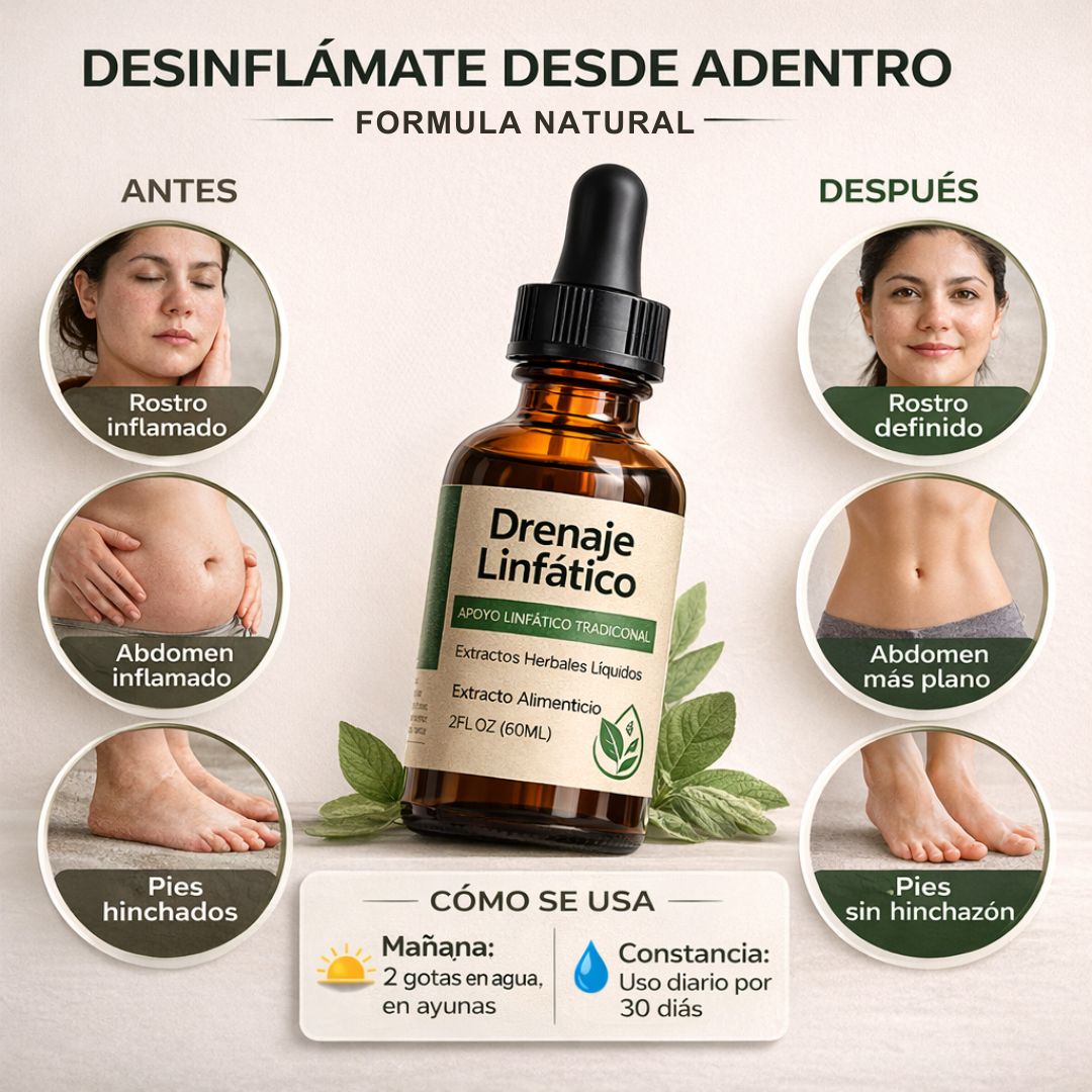 Drenaje linfatico Reduce la hinchazón y elimina líquidos retenidos desde la primer semana