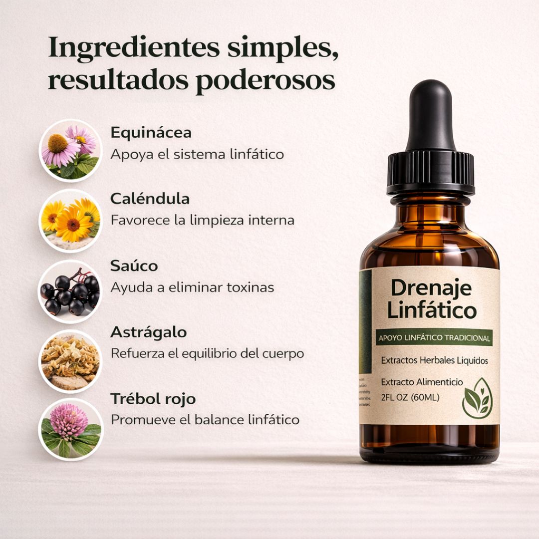 Drenaje linfatico Reduce la hinchazón y elimina líquidos retenidos desde la primer semana