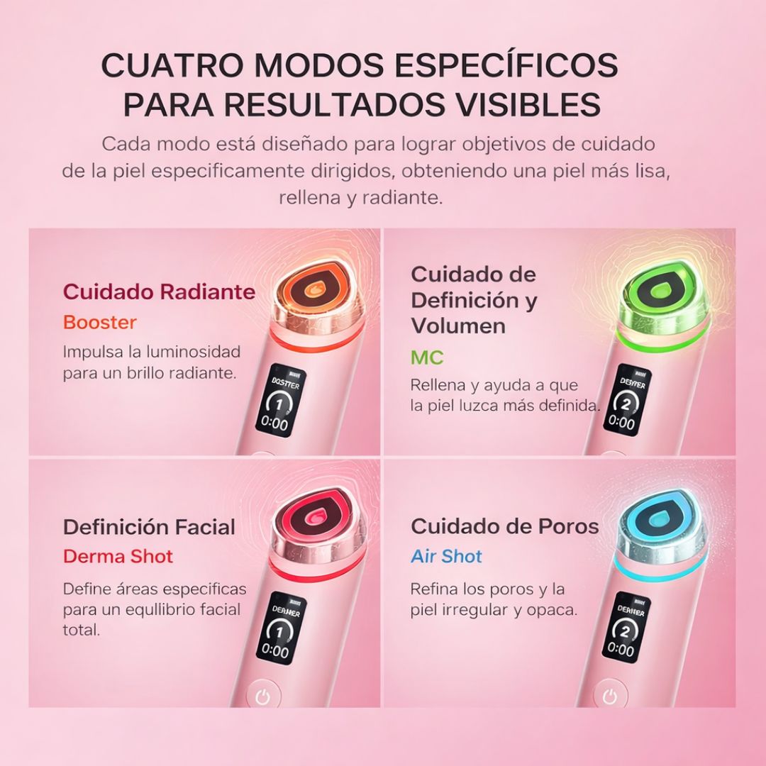 Masajeador Haz que Tus Cremas se Absorban Mejor y Potencia Tu Rutina Facial