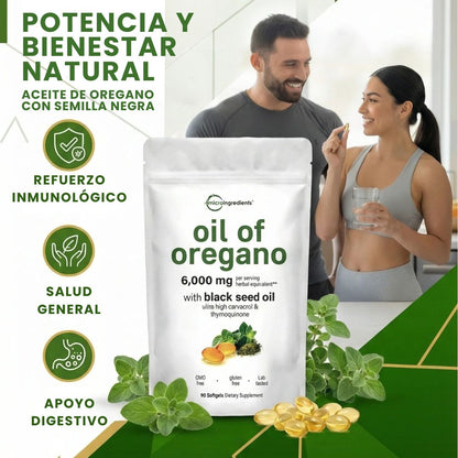 Aceite oil de Orégano Activa Defensas Más Fuertes