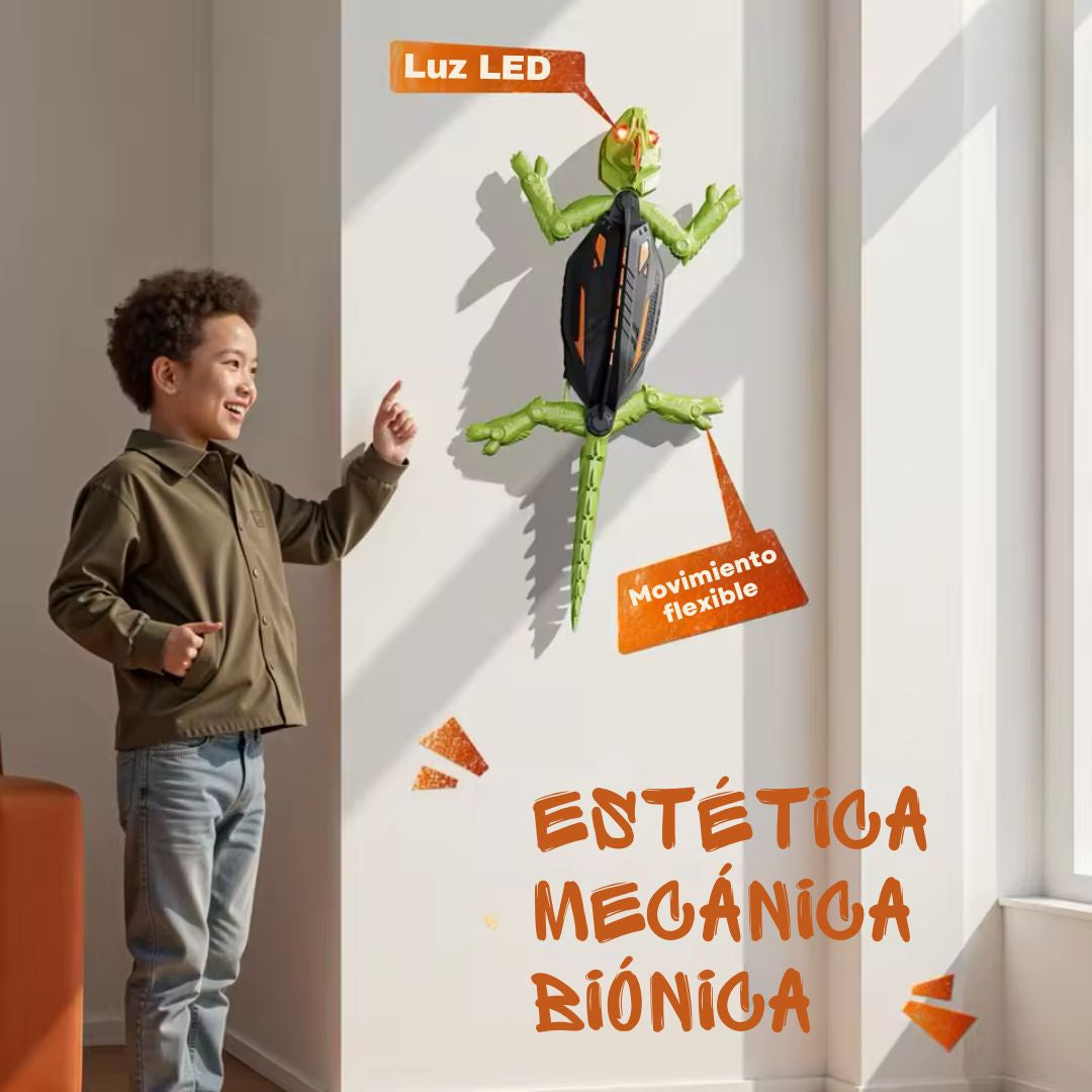 Lagarto trepa paredes Convierte Cualquier Pared en una Aventura