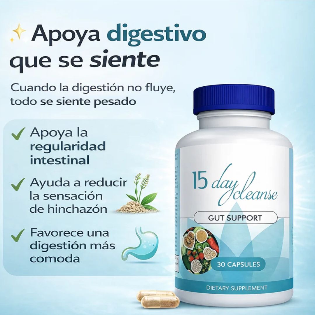 15 Days Clean Siéntete Más Ligero, Cómodo y en Equilibrio Cada Día