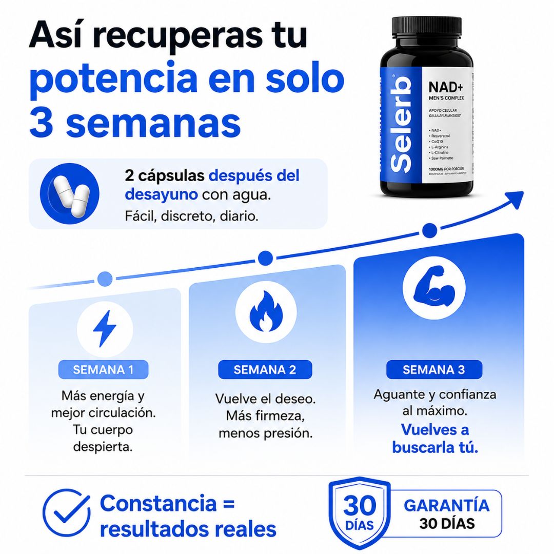 Selerb NAD+ Solo 7 días para dejarla caminando como bambi temblorosa