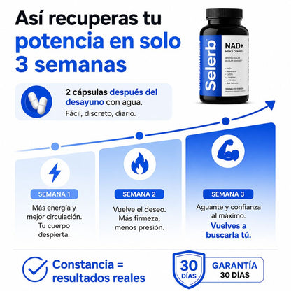 Selerb NAD+ Solo 7 días para dejarla caminando como bambi temblorosa