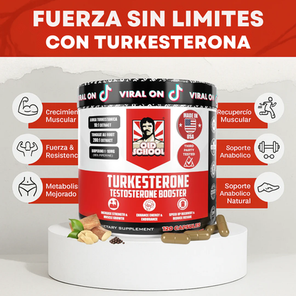 Turkesterona Recupera Tu Energía, Rendimiento y Confianza Dentro y Fuera del Gym