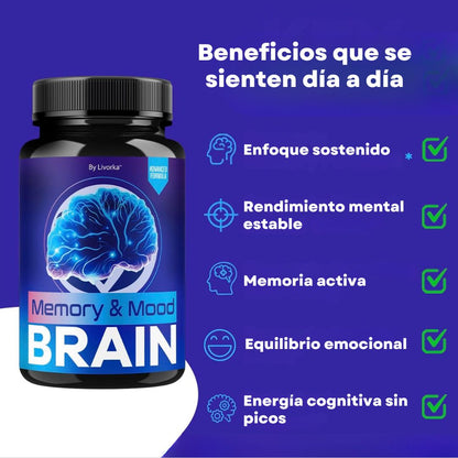 BRAIN™ – Apoyo para enfoque, claridad y rendimiento mental
