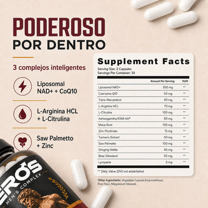 Eros | Mejora el rendimiento sexual y aumento de libido desde el dia 1
