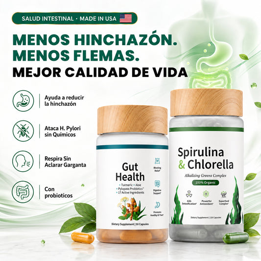 Dos fórmulas Que limpian, desinflaman tu intestino y elimina las flemas en 7 dias