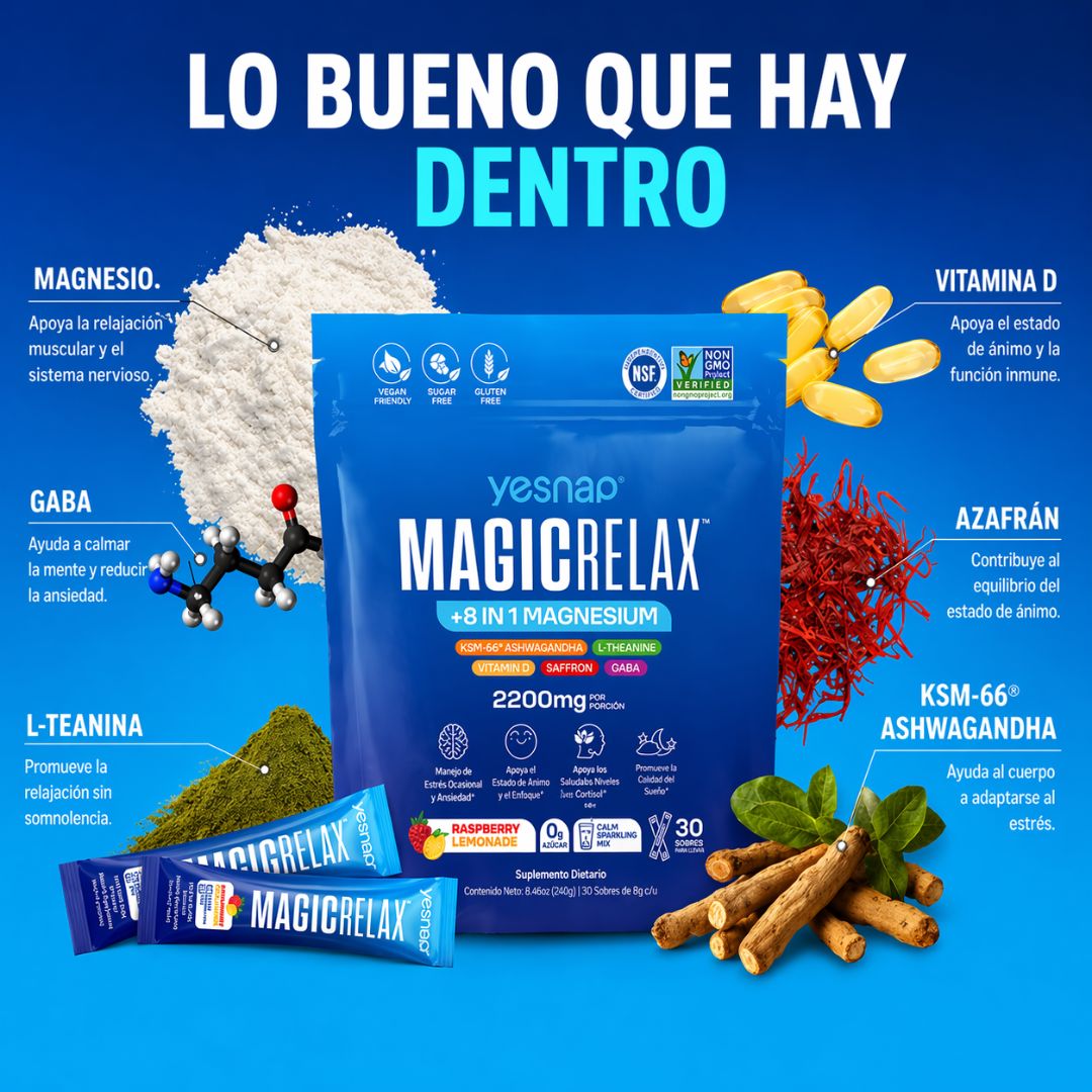 MagicRelax™  La Calma y el Descanso que Tu Rutina Estaba Necesitando