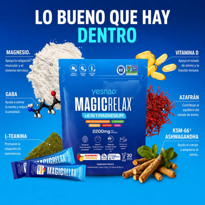 MagicRelax™  La Calma y el Descanso que Tu Rutina Estaba Necesitando
