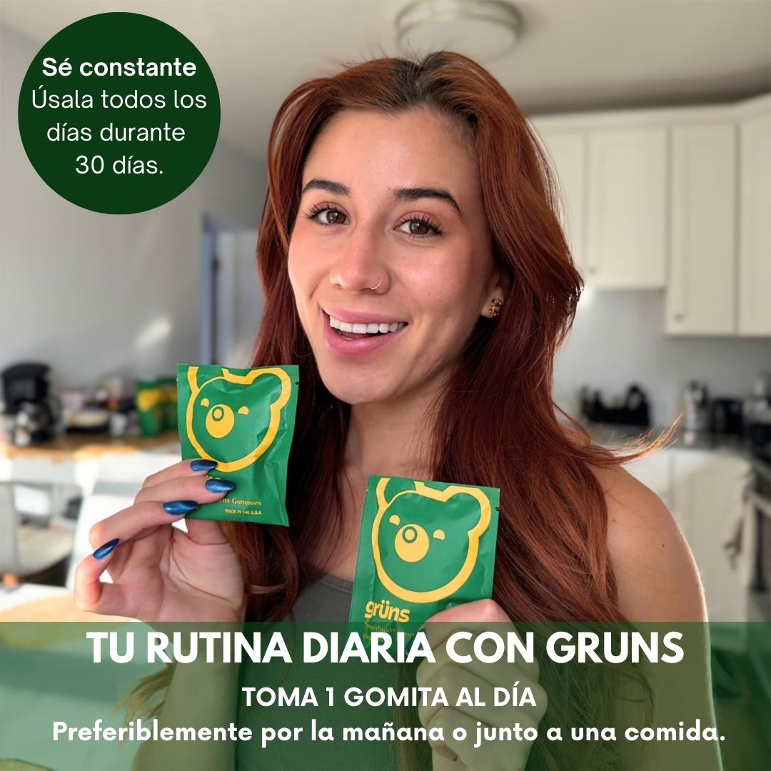 Gruns Nutrición Diaria en Gomitas para Tu Bienestar y Energía