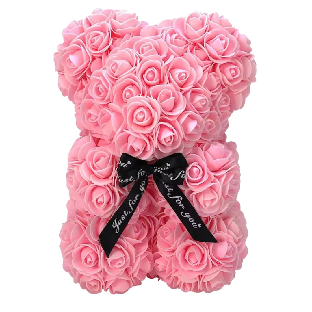 Oso de Rosas Eternas con caja