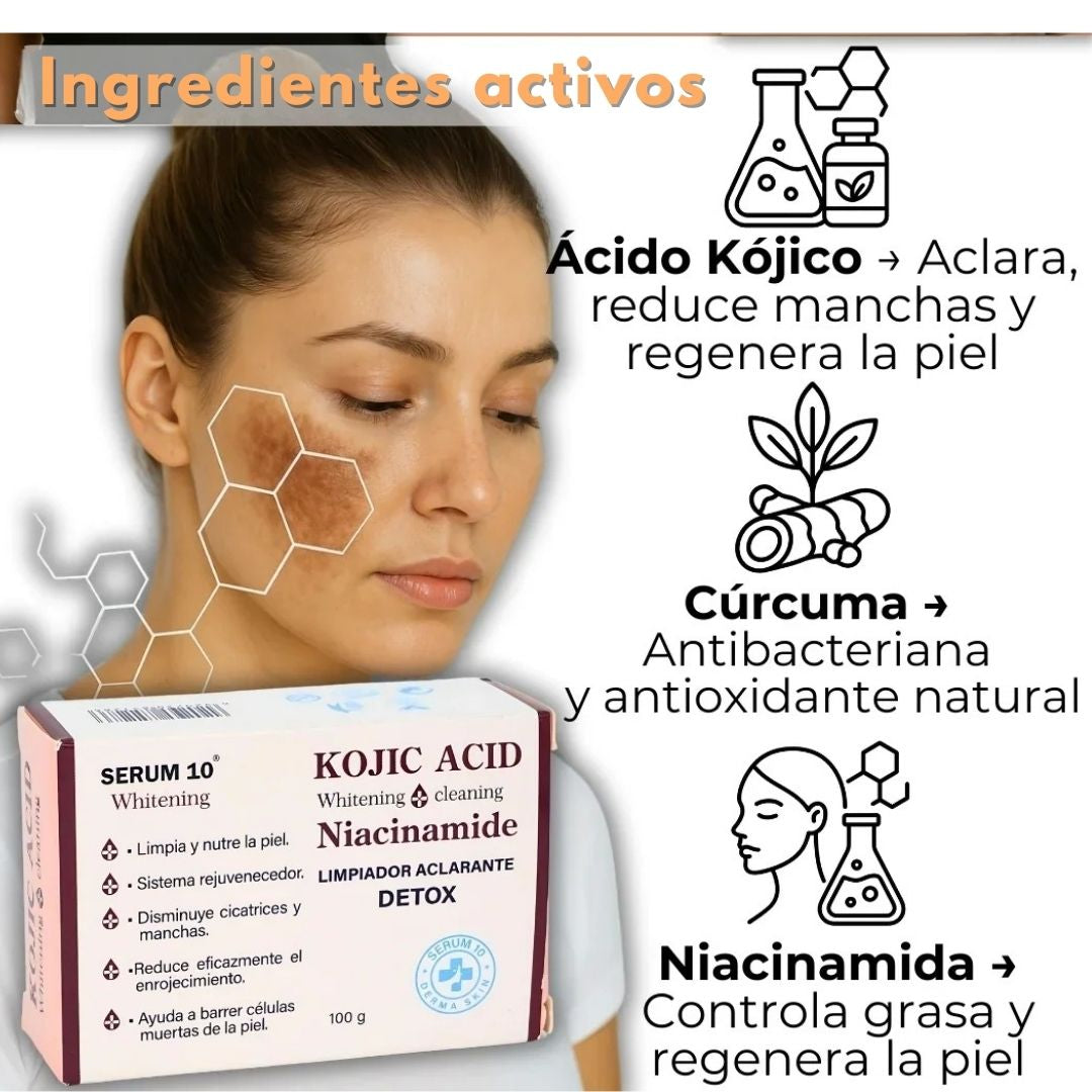 Jabón de Cúrcuma™ Tratamiento Despigmentante Diario