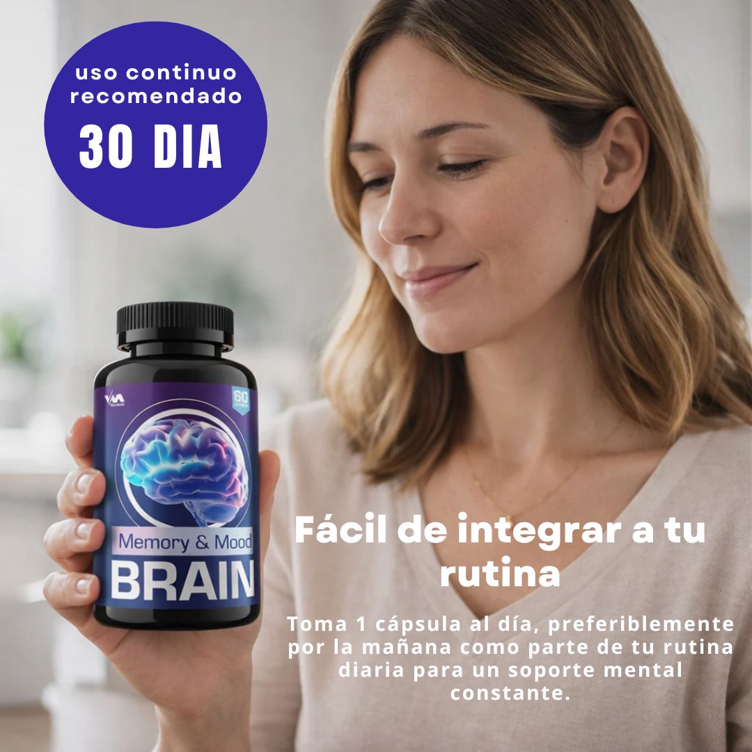 BRAIN™ – Apoyo para enfoque, claridad y rendimiento mental