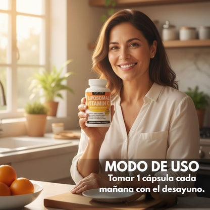 Vitamina C Defensas, Energía y Bienestar Diario con Alta Absorción