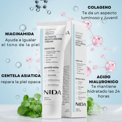Crema Nida™ Devuelve la suavidad y vitalidad natural de tu piel