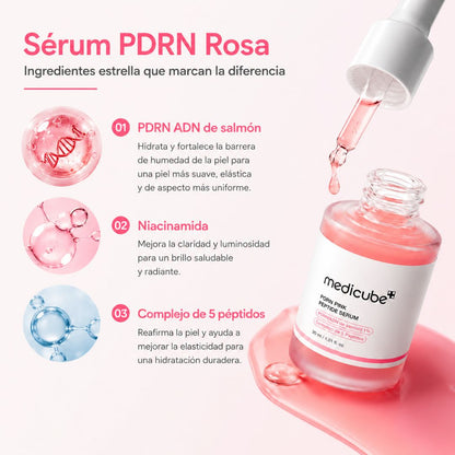 Medicube PDRN Reduce la apariencia de arrugas, manchas e imperfecciones