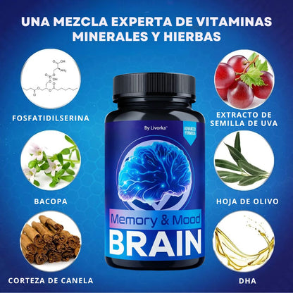 BRAIN™ – Apoyo para enfoque, claridad y rendimiento mental
