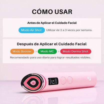 Masajeador Haz que Tus Cremas se Absorban Mejor y Potencia Tu Rutina Facial