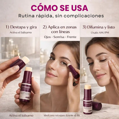 Face Bálsamo coreano anti-edad para líneas de expresión y piel apagada