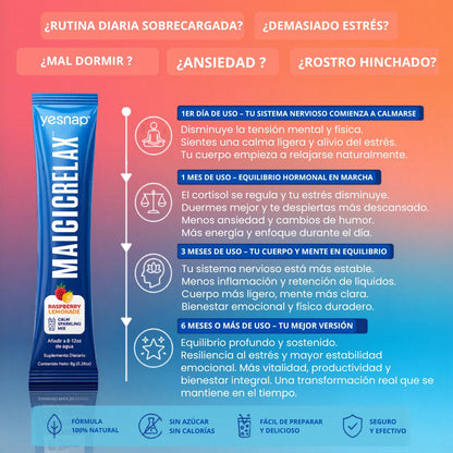 MagicRelax™  La Calma y el Descanso que Tu Rutina Estaba Necesitando