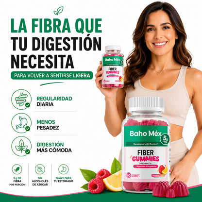 FIBRA PREBIÓTICA EN GOMITAS