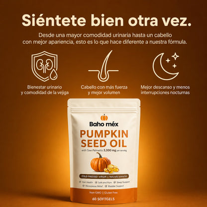 Cuida tu Próstata y Favorece un Cabello más Fuerte desde Adentro
