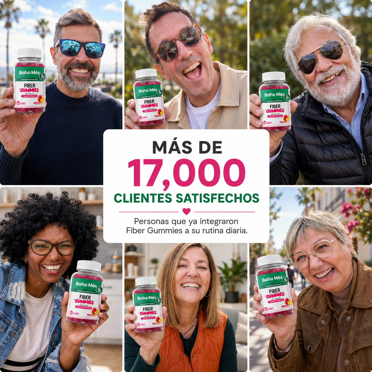 FIBRA PREBIÓTICA EN GOMITAS