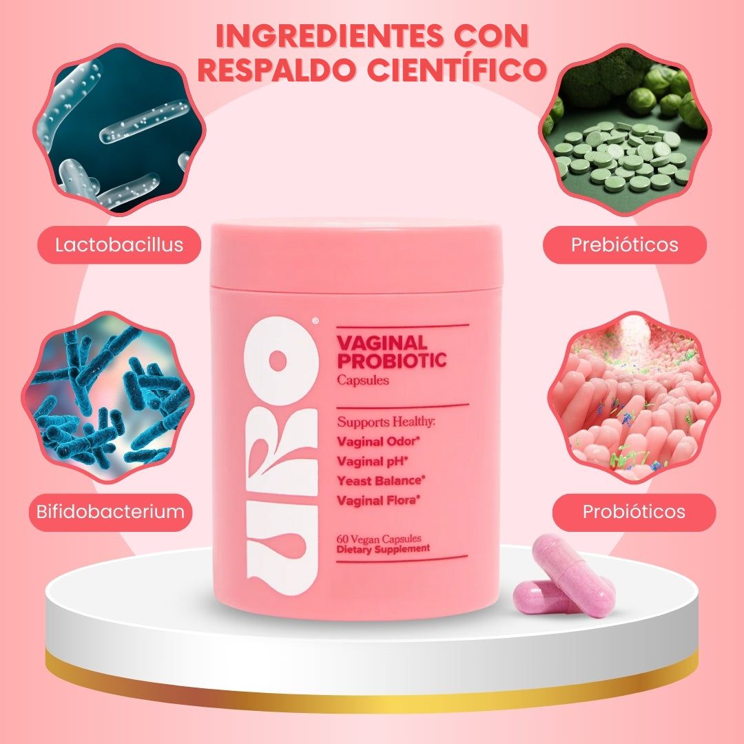 Uro Probiotic™ Balancea tu flora y elimina infecciones desde tu primer semana