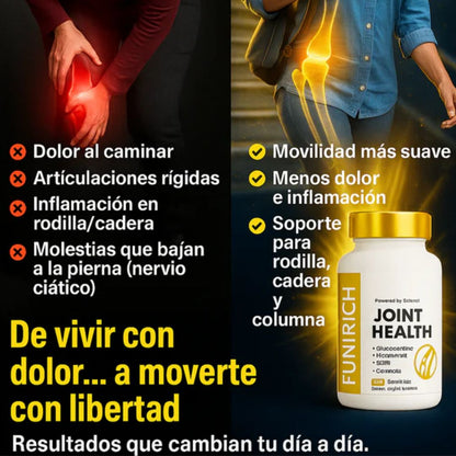 Funrich Resultados visibles para tus articulaciones en semanas