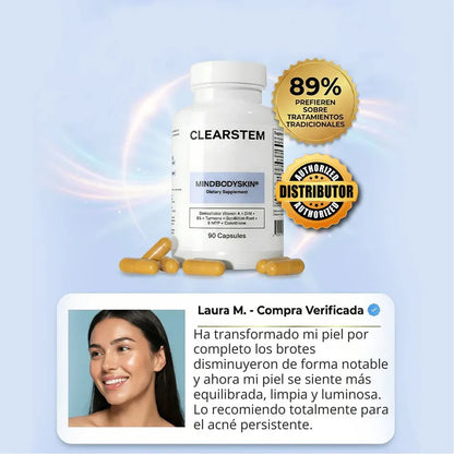 CLEARSTEM Mindbodyskin®  tu transformación de piel en 30 días, desde adentro