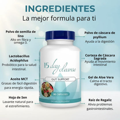 15 Days Clean Siéntete Más Ligero, Cómodo y en Equilibrio Cada Día
