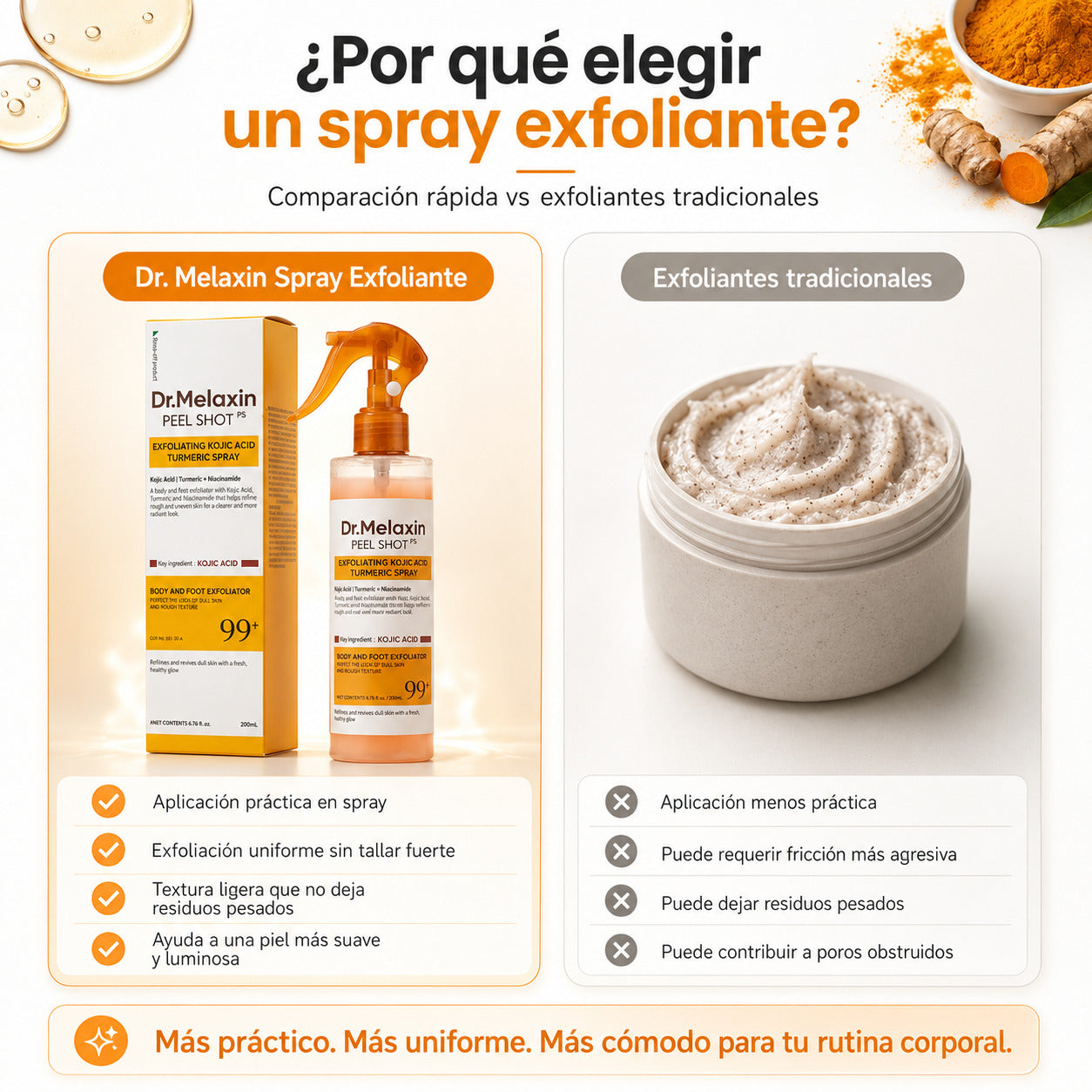 Peel Shot Exfoliante reduce manchas y texturas ásperas