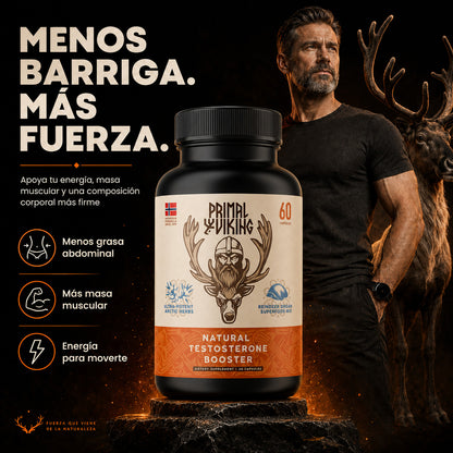 Vikingo Potencia la testosterona reduce la grasa