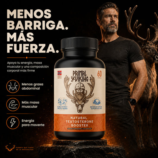 Vikingo Potencia la testosterona reduce la grasa