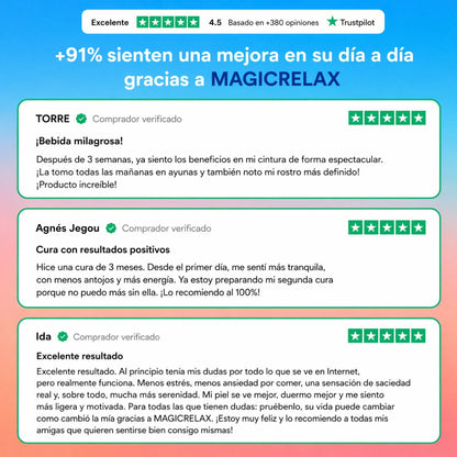 MagicRelax™  La Calma y el Descanso que Tu Rutina Estaba Necesitando